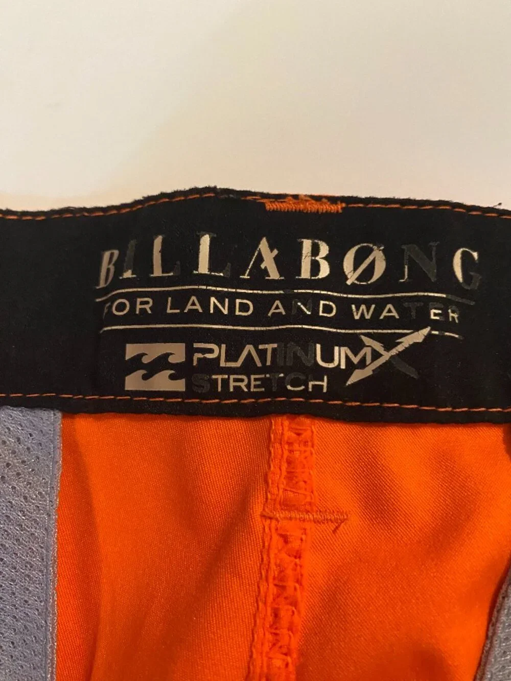 Men's Billabong Land and Water Platinum Shorts***Size 34